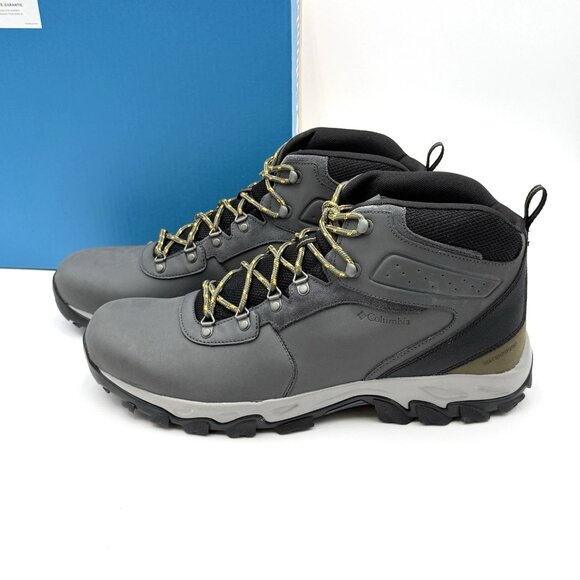Columbia Men\'s Size 17 Newton Ridge Plus II Waterproof Leather Hiking Boot Shoe main image 5